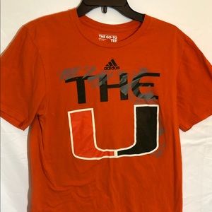 Free with purchase! The U. UM. MIAMI Adidas Medium